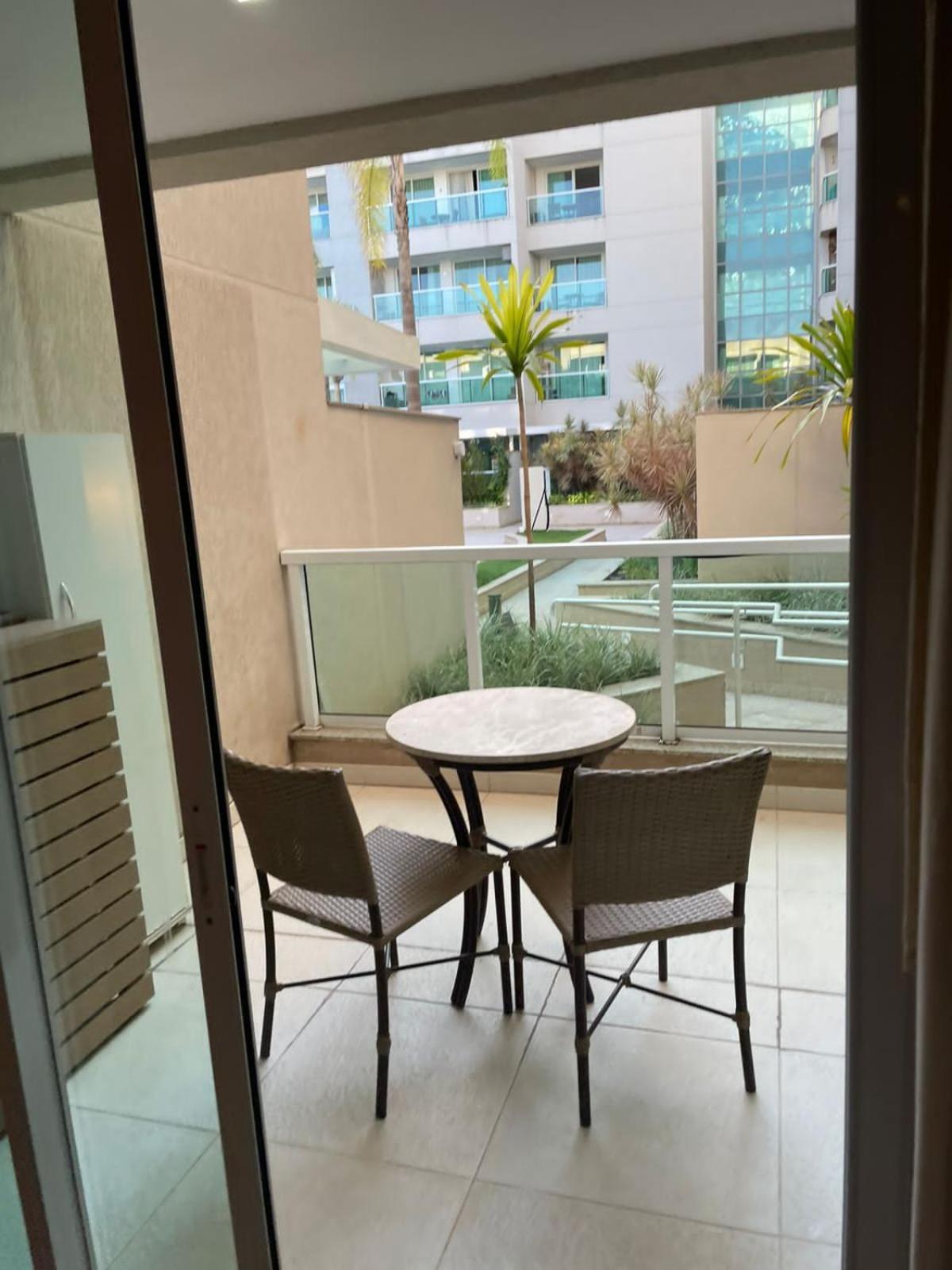 Estiloso Flat Brisas Do Lago Com Terraco Brasília Luaran gambar