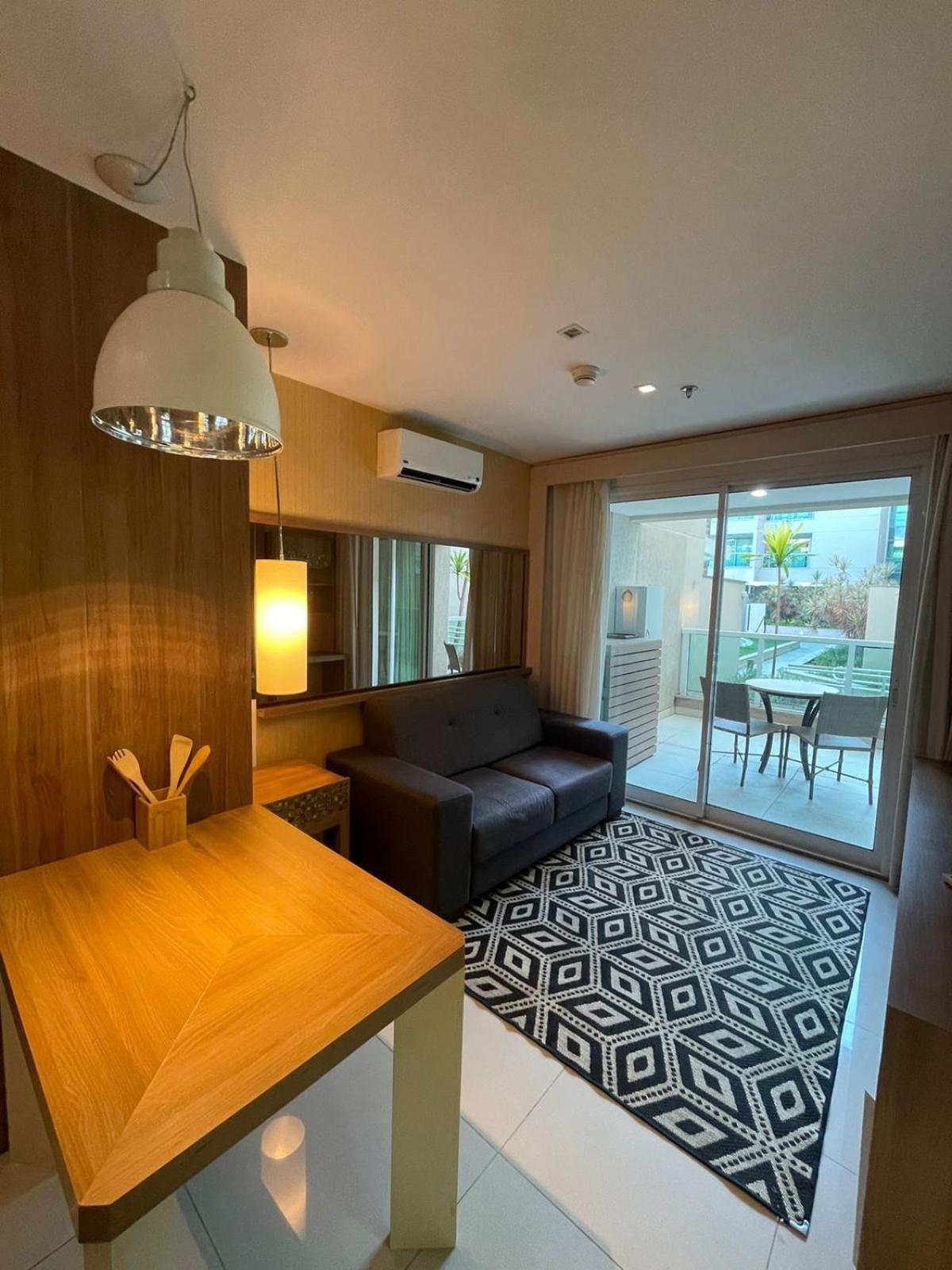 Estiloso Flat Brisas Do Lago Com Terraco Brasília Luaran gambar