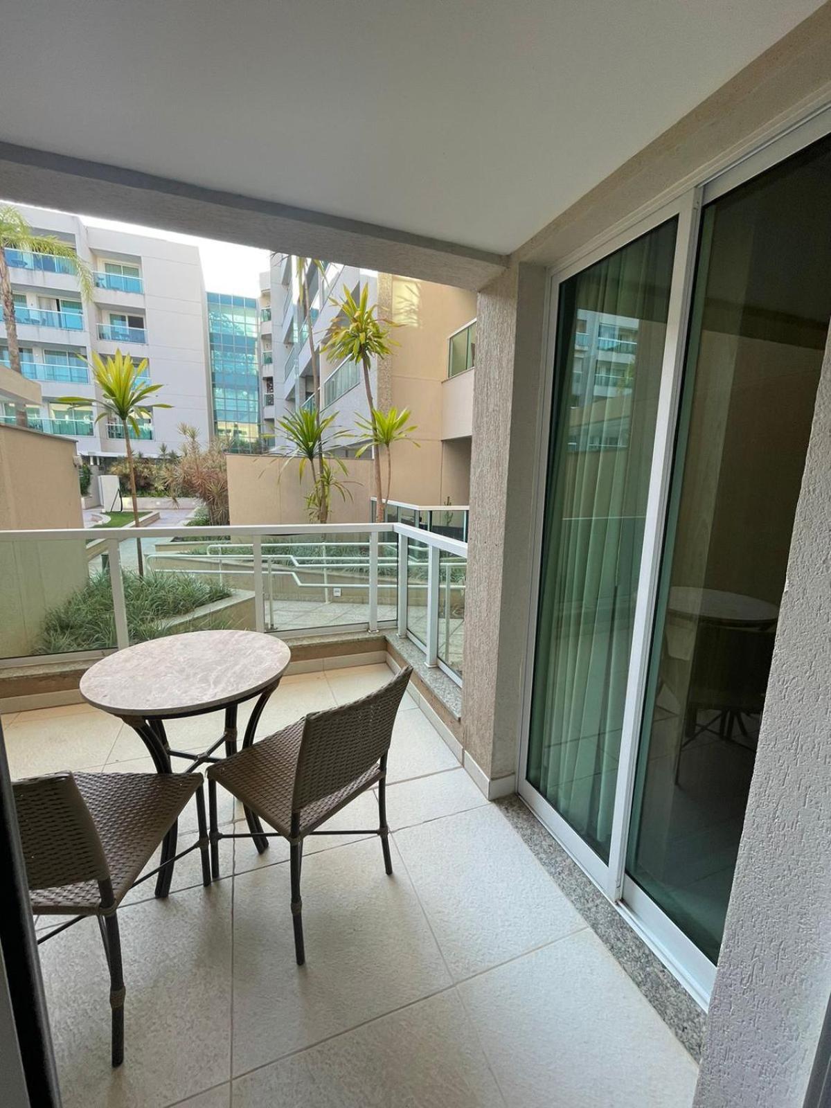 Estiloso Flat Brisas Do Lago Com Terraco Brasília Luaran gambar